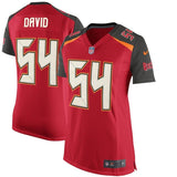Lavonte David #54 Tampa Bay Buccaneers Women's Red Game Jersey