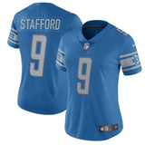Matthew Stafford #9 Detroit Lions Women's Blue 2017 Vapor Untouchable Limited