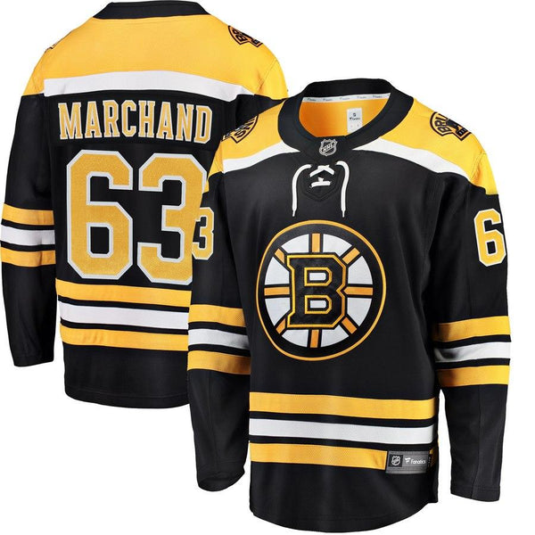 Fanatics Branded Brad Marchand Boston Bruins Black Breakaway Player Jersey