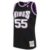 Jason Williams #55 Sacramento Kings Black 2000-01 Hardwood Classics Mens Swingman Jersey