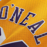 Shaquille O'Neal #34 Los Angeles Lakers 1996-97 Hardwood Classics Mens Swingman Jersey