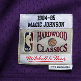 Magic Johnson #32 Los Angeles Lakers 1984-85 Hardwood Classics Mens Swingman Jersey