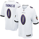 Earl Thomas #0 Baltimore Ravens Black Game Jersey Hot 2019