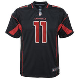 Larry Fitzgerald #11 Arizona Cardinals Youth Black Color Rush Game Jersey