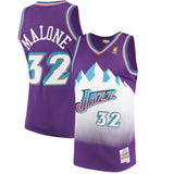 Karl Malone #32 Utah Jazz 1996-97 Hardwood Classics Mens Swingman Jersey