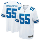 Leighton Vander #55 Esch Dallas Cowboys Youth White/Navy Game Jersey