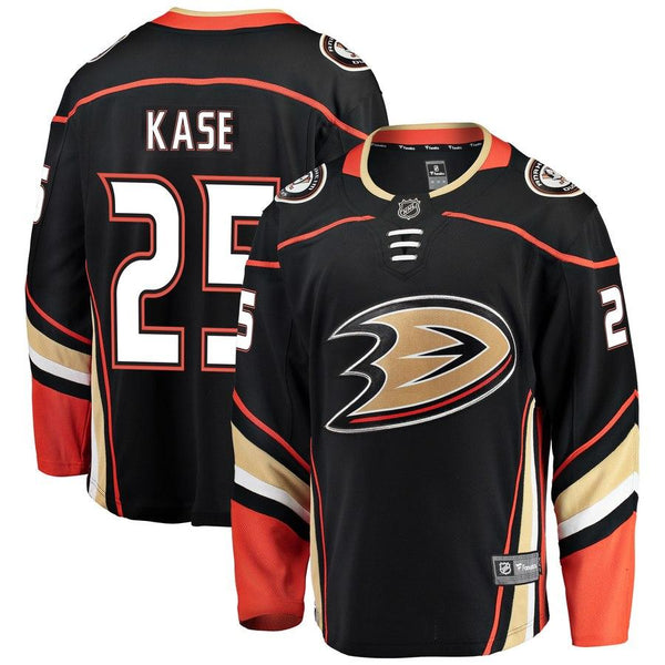 Fanatics Branded Ondrej Kase Anaheim Ducks Black Breakaway Player Jersey