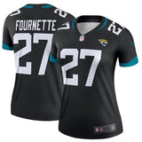 Leonard Fournette #27 Jacksonville Jaguars Women's Black New 2018 Legend Jersey