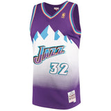 Karl Malone #32 Utah Jazz 1996-97 Hardwood Classics Mens Swingman Jersey