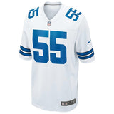 Leighton Vander #55 Esch Dallas Cowboys Youth White/Navy Game Jersey