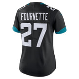 Leonard Fournette #27 Jacksonville Jaguars Women's Black New 2018 Vapor Untouchable Limited Jersey