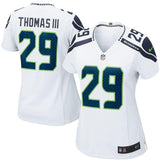 Earl Thomas #29 Seattle Seahawks Women's White Game Jersey