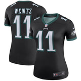 Carson Wentz Philadelphia Eagles Women's Color Rush Legend Jersey