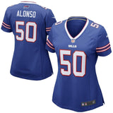 Kiko Alonso #50 Buffalo Bills Women's Royal Blue Game Jersey