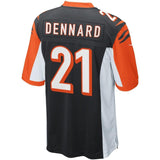 Darqueze Dennard #21 Cincinnati Bengals Youth Black Team Color Game Jersey