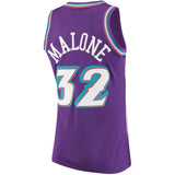 Karl Malone #32 Utah Jazz 1996-97 Hardwood Classics Mens Swingman Jersey