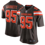 Myles Garrett #95 Cleveland Browns Youth Brown Game Jersey