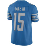 Golden Tate #15 Detroit Lions Youth Blue Vapor Untouchable Limited Player Jersey