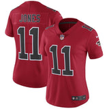 Julio Jones #11 Atlanta Falcons Women's Red Vapor Untouchable Color Rush