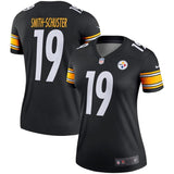 JuJu Smith-Schuster #19 Pittsburgh Steelers Women's Black Legend Jersey