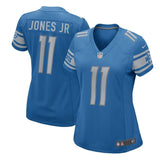 Marvin Jones Jr #11 Detroit Lions Women's Blue 2017 Game Jersey