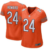 Jordan Howard #24 Chicago Bears Women's Orange Alternate Game Jersey