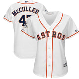 Lance McCullers #47 Houston Astros Women's White 2017 World Series Champions