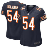 Brian Urlacher #54 Chicago Bears Women's Navy Blue Game Jersey
