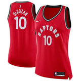 DeMar DeRozan #10 Toronto Raptors Women's Red Swingman Jersey - Icon Edition