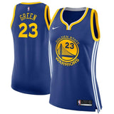 Draymond Green #23 Golden State Warriors Women's Blue Swingman Jersey