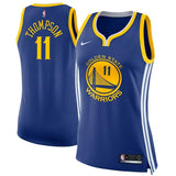Klay Thompson #11 Golden State Warriors Women's Blue - Icon Edition