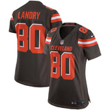 Jarvis Landry #80 Cleveland Browns Women's Brown Player Game Jersey