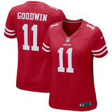 Marquise Goodwin #11 San Francisco 49ers Women's Scarlet Game Jersey