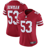 NaVorro Bowman #53 San Francisco 49ers Women's Scarlet Vapor Untouchable Limited Player Jersey