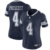 Dak Prescott #4 Dallas Cowboys Women's Navy Vapor Untouchable Limited Jersey