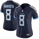 Marcus Mariota #8 Tennessee Titans Women's Navy New 2018 Vapor Untouchable