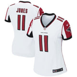 Julio Jones #11 Atlanta Falcons Women's White Game Jersey